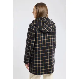 Abrigo de cuadros con capucha mujer Armor-Lux image-2
