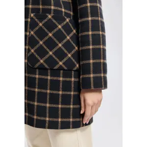 Abrigo de cuadros con capucha mujer Armor-Lux image-4
