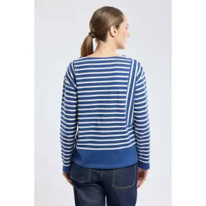Striped long-sleeve boat neck t-shirt for women Armor-Lux image-2