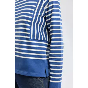 Striped long-sleeve boat neck t-shirt for women Armor-Lux image-4