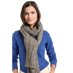 Women’s cable knit scarf Armor-Lux image-0