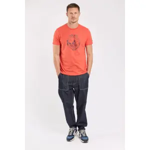 Koszulka z nadrukiem koła ratunkowego Armor-Lux image-1