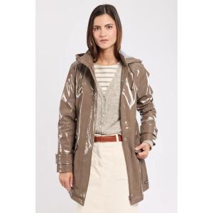 Kurtka wodoodporna błyszcząca z polarem dla kobiet Armor-Lux Mae image-1