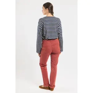 Pantalón recto de algodón para mujer Armor-Lux Taylor image-2