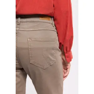 Pantalón recto de algodón para mujer Armor-Lux Taylor image-3