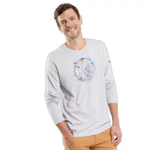 T-shirt sérigraphié manches longues Armor-Lux image-1