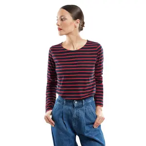 Women's long-sleeved sailor T-shirt Armor-Lux Plozevet image-0
