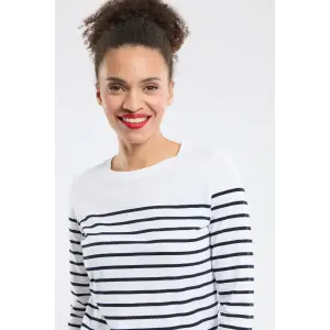 T-shirt marinheira de manga comprida para mulher Armor-Lux Héritage image-2