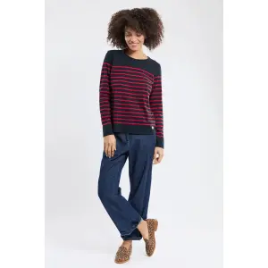 T-shirt marinheira de manga comprida para mulher Armor-Lux Héritage image-1