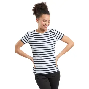 Striped women's t-shirt Armor-Lux Morgat image-0