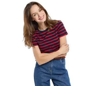 Striped women's t-shirt Armor-Lux Morgat image-0