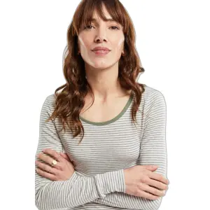 T-shirt col rond manches longues femme Armor-Lux image-2