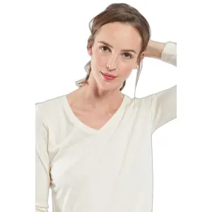 T-shirt col V femme Armor-Lux image-2