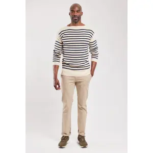 Gestreept T-shirt met lange mouwen Armor-Lux Brest© image-1