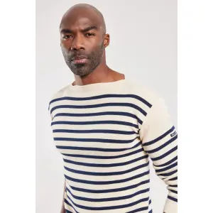 Gestreept T-shirt met lange mouwen Armor-Lux Brest© image-2