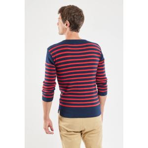 Gestreept T-shirt met lange mouwen Armor-Lux Brest© image-2