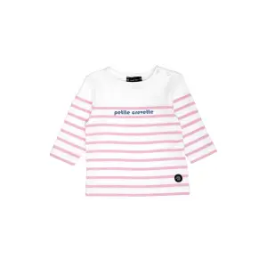 Long-sleeved baby t-shirt Armor-Lux Message image-0