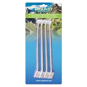 Doppelte Zahnbürste für Hunde Arquivet (x4) image-0