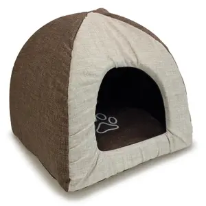 Hundekorb mit Pfotenabdruck Arquivet image-0