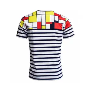 T-shirt marinière mondrian - child Religion Rugby image-3
