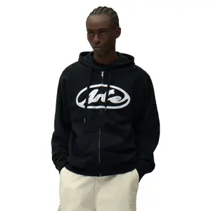 Zip-up sweatshirt Arte Antwerp Circle Logo image-1