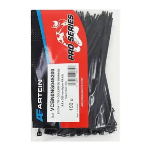 Pack of 100 nylon clamps Artein Rilsan image-1