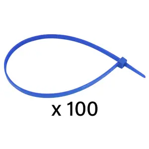 Lot de 100 colliers de serrage nylon Artein Rilsan image-0