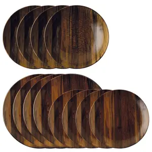 Plate Arthur Krupp Wood Essence (x12) image-1
