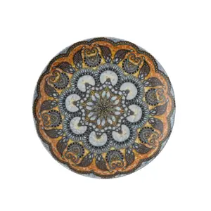 Dinner plate Arthur Krupp Mandala (x4) image-0