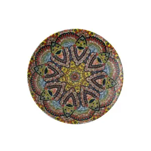 Dinner plate Arthur Krupp Mandala (x4) image-0