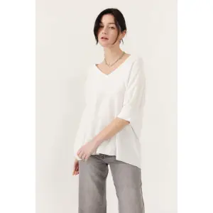 Women's V-neck Pullover Artlove Hesalia image-1