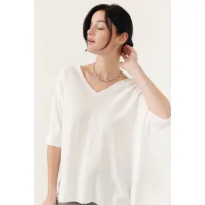 Women's V-neck Pullover Artlove Hesalia image-2