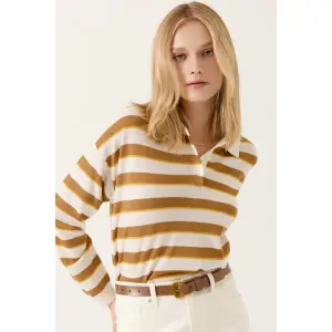 Women's long-sleeved polo shirt Artlove Azaphine image-3