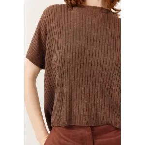 Women's short sleeve sweater Artlove Nelia image-3