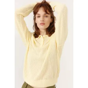 Women's long-sleeved polo shirt Artlove Cleola image-2