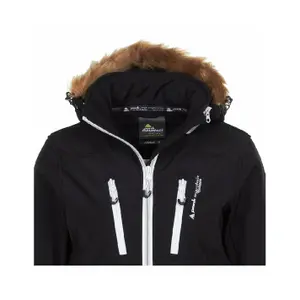 Veste softshell avec fourrure femme Peak Mountain Asada image-2