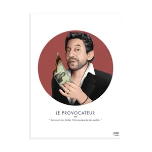 Poster the provocateur Asåp Creative Studio image-0