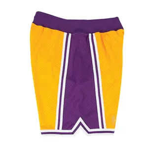 Camiseta Corta Auténtica NBA Los Angeles Lakers image-1