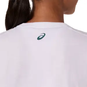Women's graphic tank top Asics Game image-4