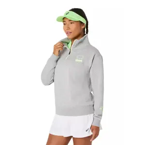 Sweatshirt 1/2 zip femme Asics Court Core image-1