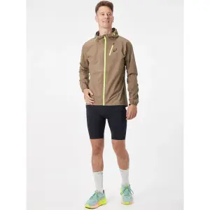 Waterdichte jas met capuchon met rits Asics Fujitrail image-1