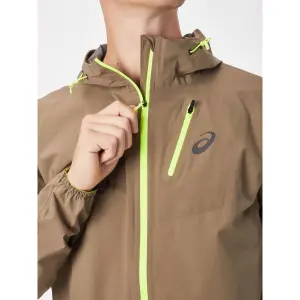 Waterdichte jas met capuchon met rits Asics Fujitrail image-3