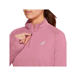 Maillot femme Asics LS 1/2 ZIP TOP image-4