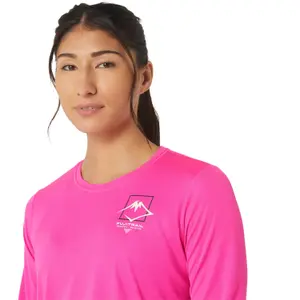 Maillot manches longues à logo femme Asics Fujitrail image-3