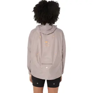 Women's packable waterproof jacket Asics Fujitrail Packable image-3