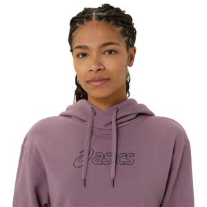 Sweatshirt à capuche avec logo femme Asics Oth image-5