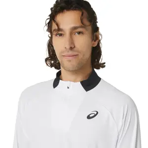 Långärmad tröja med halvzip Asics Court image-5