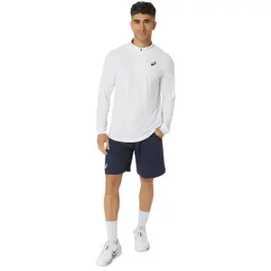 Long-sleeved 1/2 zip T-shirt Asics