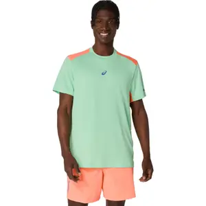 2041a349-300-t-shirt-asics-court-menthol-vivid-coral