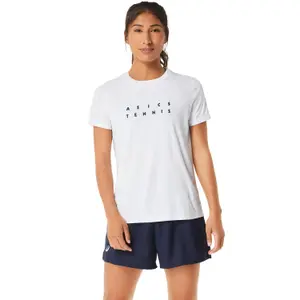 Camiseta gráfica court mujer Asics image-0